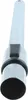 A close-up view of a vacuum cleaner extension tube. Produktbild-Vorschau
