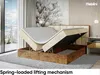 MEBLINI Boxspringbett mit Bettkasten - Gepolstert Produktbild-Vorschau 4