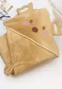 Kinder Kapuzenhandtuch 80x80 cm – Weiches Badeponcho für Produktbild-Vorschau 5