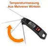 Bratenthermometer Digital IPX6 – Klappbares Produktbild-Vorschau 2