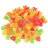 Papaya kandiert Farbmix 100 g | Bunte Würfel, süß & Produktbild-Vorschau 1