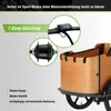 SachsenRAD T2 Neo Vintage E-Lastenrad – Stylisches Produktbild-Vorschau 8