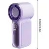 Mini Handventilator Akku, mit 6 Stufen, LED Display USB-C, Produktbild-Vorschau 6