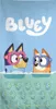 Unyqoos® Bluey & Bingo Strandtuch 70 x 140 cm, 100% Produktbild-Vorschau 2