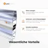 QUEST Uszczelka prysznicowa magnetyczna prosta 200 cm Podgląd zdjęcia produktu 4