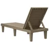 vidaXL Sonnenliege Hellbraun 155x58x83 cm Polypropylen - Produktbild-Vorschau 6