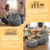 Dreamroots Bean Bag 70x70x70cm beanbag pre deti s opierkou Náhľad obrázku produktu 4