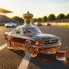 Whisky Dekanter Auto 300ml – Glas Karaffe – Geschenk für Produktbild-Vorschau 5