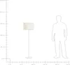 BELIANI Lampa podłogowa złamana biel poliester terylen Podgląd zdjęcia produktu 10