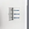 vidaXL Zugangsklappe Weiß 33,5 x 23 x 3 cm Stahl Produktbild-Vorschau 2