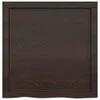 vidaXL Étagère murale brun foncé 60x60x(2-6) cm Chêne Voir les images du produit 10
