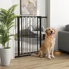 Barrière de sécurité pour chien PawHut, 76-104 cm, barrière Voir les images du produit 2