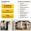 AMK Wandpanelen – Decoratieve Baksteenlook – Flexibele Productafbeelding-voorbeeld 2