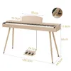 FCH E-Piano 88 Tasten Gewichtet Klavier,Elektro Klavier Produktbild-Vorschau 3