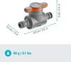 Kupplung mit Regulierventil (grau/orange) Produktbild-Vorschau 9