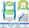 UISEBRT Detské WC sedadlo s rebríkom, skladacie, Náhľad obrázku produktu 2