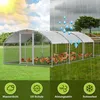 Kurnik Izrielar 3x8x2 m z dachem kopułowym, ocynkowana Podgląd zdjęcia produktu 3