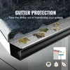 SucceBuy protezioni per grondaie, larghezza 5 pollici, Anteprima dell’immagine prodotto 2