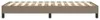 vidaXL Boxspringbettgestell Taupe 100x200 cm Stoff Produktbild-Vorschau 5
