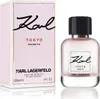 A Karl Lagerfeld Tokyo Shibuya Eau de Parfum bottle and its packaging are displayed side-by-side against a white background. Voir les images du produit