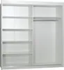 Armoire, garde robe 200 cm 2 portes coulissantes avec Voir les images du produit 3