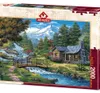 ART PUZZLE Puzzle Zwei Wasserfälle 2000 Teile Produktbild-Vorschau 3