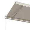automatická zatahovací markýza vidaXL 500x350 cm krémová Náhled obrázku produktu 5