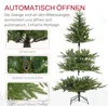 HOMCOM künstlich Weihnachtsbaum 150cm Christbaum mit 1724 Produktbild-Vorschau 6