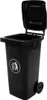 nabbi Mulltonne Aschenbecher 120 L - schwarz Produktbild-Vorschau 3