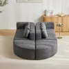 Divano ad angolo Merax a 4 posti, divano letto modulare a Anteprima dell’immagine prodotto 7