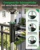 Sekey Balkonklammer Sonnenschirmhalter für Balkongeländer Produktbild-Vorschau 6