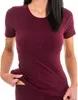 HERMKO 61800 Damen kurzarm Funktionsshirt, Farbe:bordeaux, Produktbild-Vorschau 2