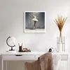 Poster - Poster ohne Rahmen - Ballerina Weiß Wand - 40x40 Produktbild-Vorschau 5