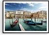 Gerahmtes Poster - Schwarzer Rahmen - Architektur venedig Produktbild-Vorschau 1