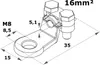 Ringkabelschuh | Schraubbar | 16mm² | M8 Produktbild-Vorschau 2