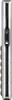 A close-up, studio shot of a silver and black mobile phone. Produktbild-Vorschau