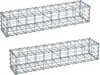 Gabione Spiralgabione Steinkorb 100x20x20 cm 2er Set  Draht Produktbild-Vorschau 1
