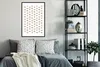 MuchoWow® MuchoWow® Gerahmtes Poster Wohnzimmer - Muster - Produktbild-Vorschau 2