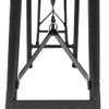 vidaXL Składane ławki ogrodowe 2 szt. 180 cm HDPE czarne Podgląd zdjęcia produktu 6