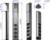 BACHMANN CASIA 4x Schutzkontakt, Edelstahl Produktbild-Vorschau 2