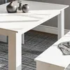 Ensemble de table à manger Vicco Sentio Blanc 137.6x92.8cm Voir les images du produit 4