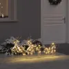 vidaXL Renifer LED z 60 diodami LED 3 szt. ciepły biały PET Podgląd zdjęcia produktu 1