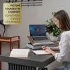 Ergonomisches Design Vigo Wood Laptop-Lade - Bequemes Produktbild-Vorschau 5