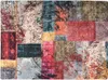 Teppich Waschbar Patchwork Mehrfarbig 120x180 cm Produktbild-Vorschau 1