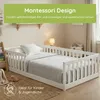 Kids Collective Kinderbett Bodenbett 90x200 cm mit Produktbild-Vorschau 4