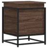 vidaXL Aufbewahrungsbox mit Deckel Eichen-Optik 40x40x51,5 Produktbild-Vorschau 1