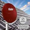 Fuba DAA 850 R Sat Anlage Schüssel Rot PremiumX Quad LNB 8x Produktbild-Vorschau 7