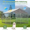 Duża buda dla psów na zewnątrz 230 x 230 x 117 cm – buda z Podgląd zdjęcia produktu 6