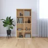 vidaXL Regał/kredens dąb sonoma 66×30×130 cm Materiał Podgląd zdjęcia produktu 2