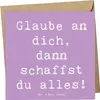 Mr. & Mrs. Panda Deluxe Karte Spruch Angst überwinden - Produktbild-Vorschau 1